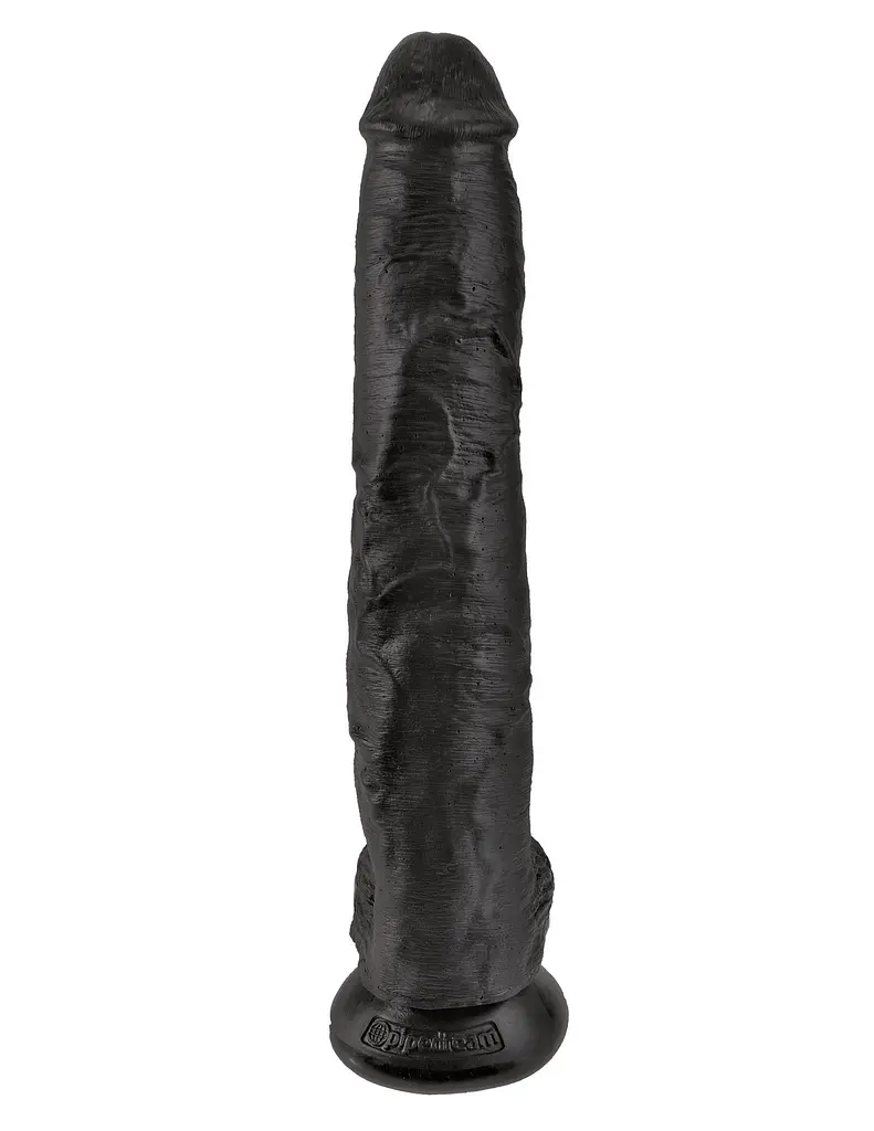 Фаллоимитатор King Cock 14" With Balls 37 см черный - фото 2