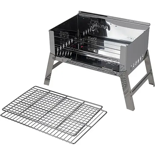 Гриль вугільний Bo-Camp Compact Delux Silver (8108360) - фото 8