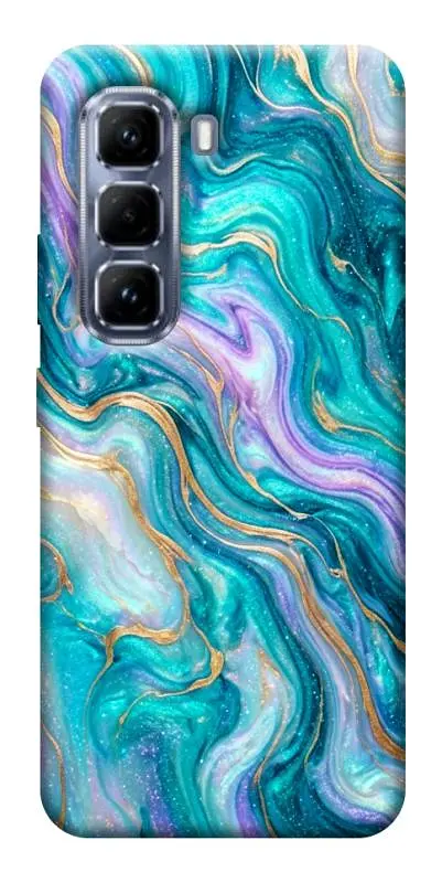 TPU чохол Demsky Mermaid marble для Infinix Hot 50 Pro