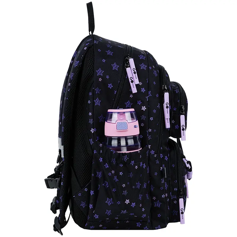 Рюкзак GoPack Education 120M-1 Stars Чорно-фіолетовий (GO26-120M-1) - фото 5
