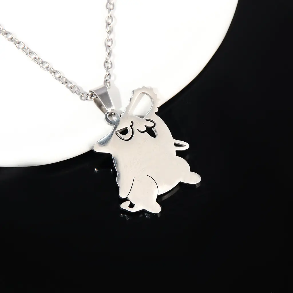 Кулон Людина бензопила Почита Chainsaw Man Pochita 3 см - фото 2