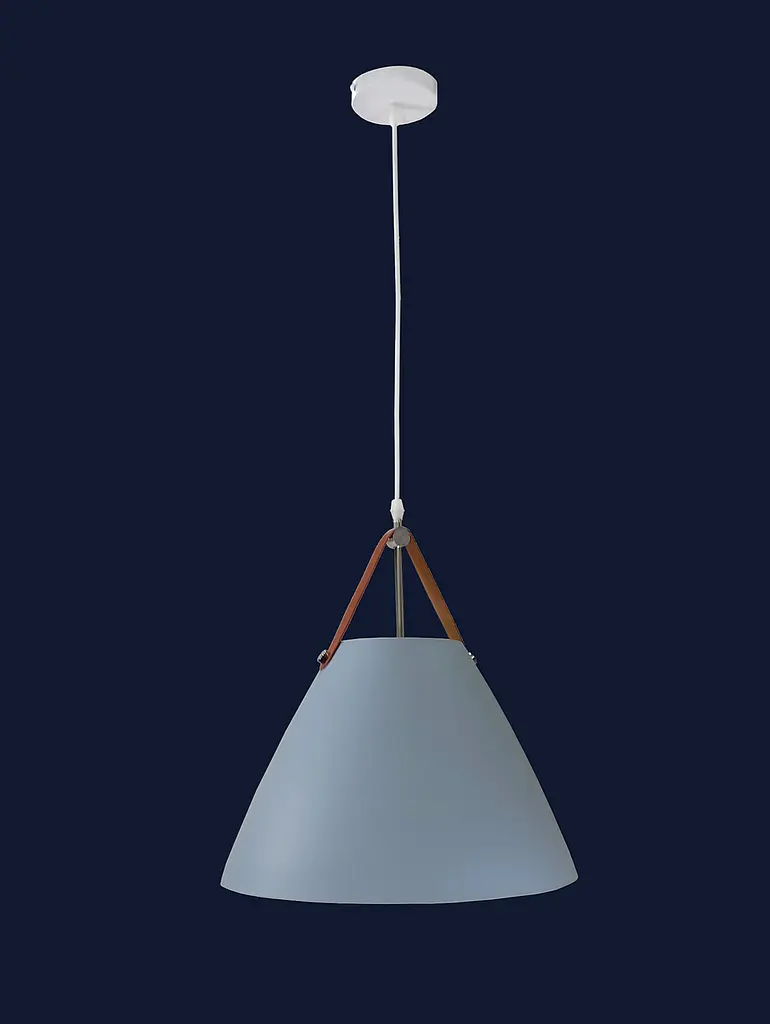 Люстра підвісна в стилі лофт сірого кольору Levistella 9098077-1 GRAY - фото 2