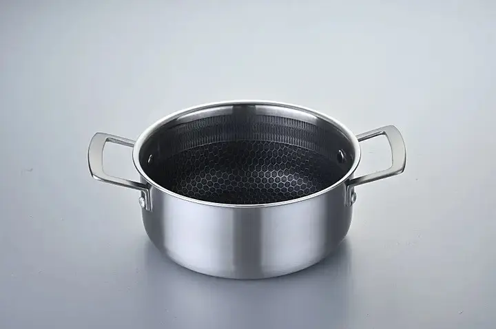 Каструля з кришкою Bohmann BH-4100-24 24 см 4.9 л сріблястий - фото 3
