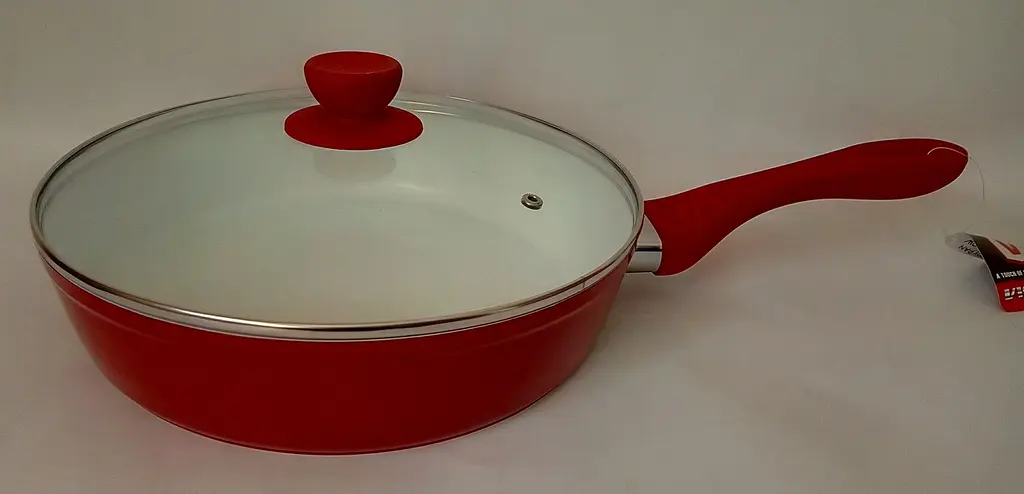 Глибока сковорода Vissner VS 7446-28 см red