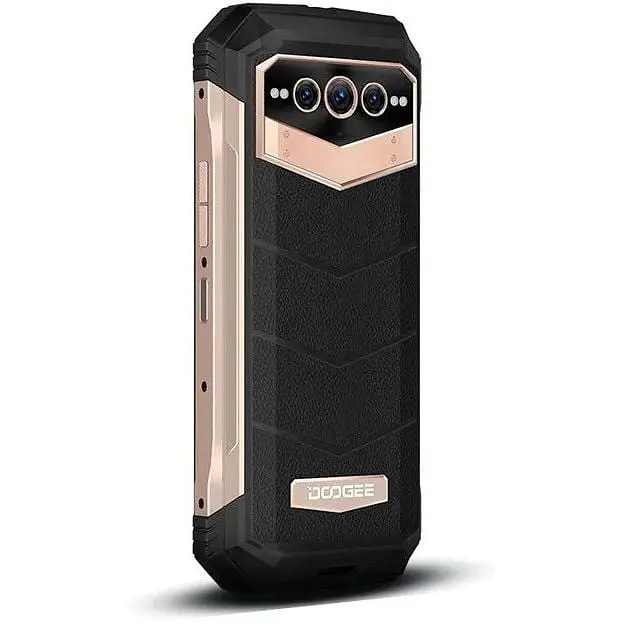 Смартфон Doogee V Max 5G 12/256 Gb з акб 22000 мАг чорно золотистий - фото 2