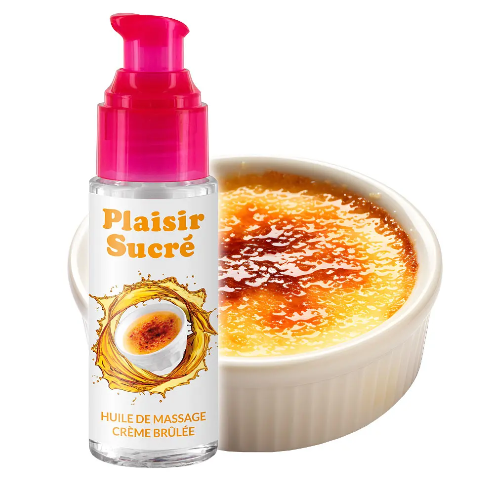 Масажне масло Huile De Massage Crème Brûlée 50 мл - фото 2