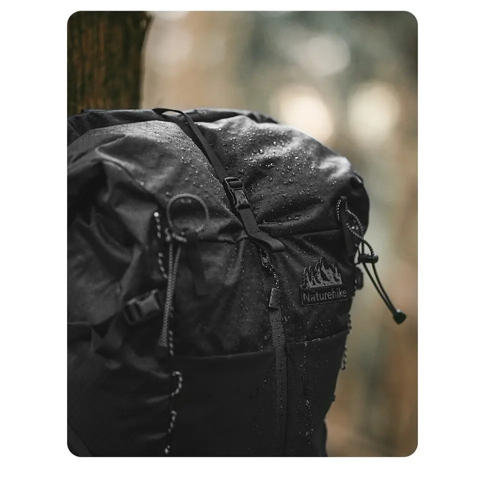 Рюкзак туристичний Naturehike CNK2300016, 30+5 л, коричневий - фото 3