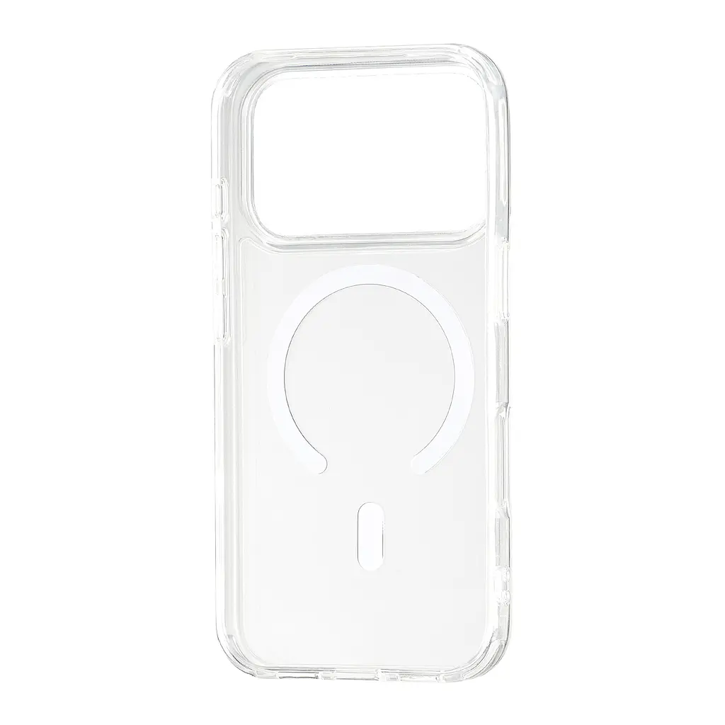 Чохол Silicone Clear Case with MagSafe iPhone 17 Pro Transparent - фото 2