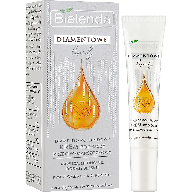Крем для кожи вокруг глаз Bielenda Diamond Lipids Eye Cream против морщин 15 мл - фото 2