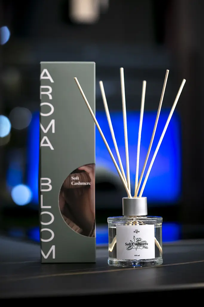 Аромадифузор для дому Aroma Bloom М'який кашемір, 100 мл - фото 4