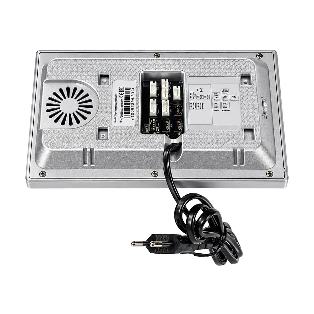 Відеодомофон 7" WiFi Tuya Light Vision MADRID FHD Black (82-00249) - фото 9