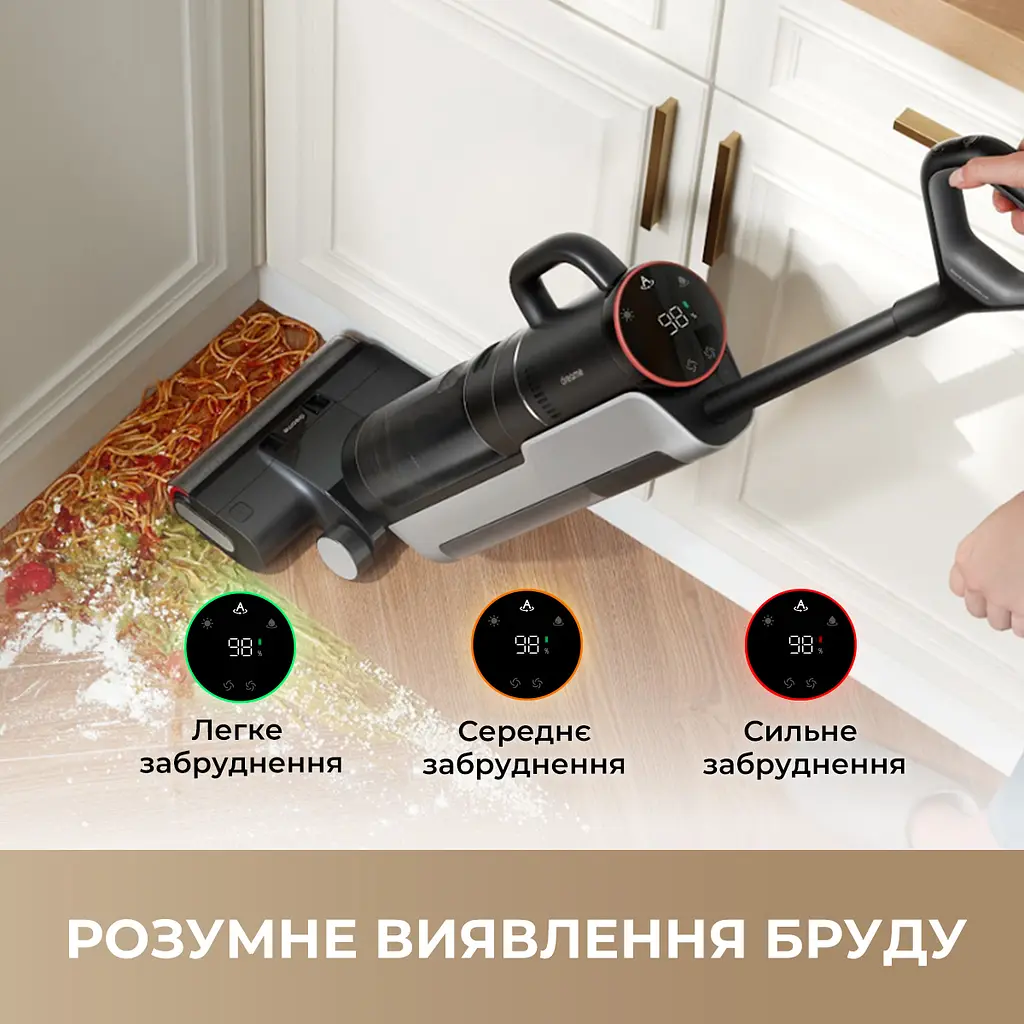Бездротовий миючий пилосос Dreame H12 DUAL 4 в 1 - фото 6