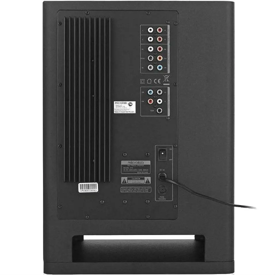 Акустична система Microlab X15 5.1 Black - фото 4