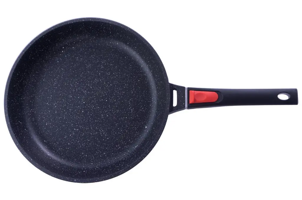 Сковорода антипригарна Maestro MR-4928 28 см Granite литий алюміній ручка, що знімається - фото 3