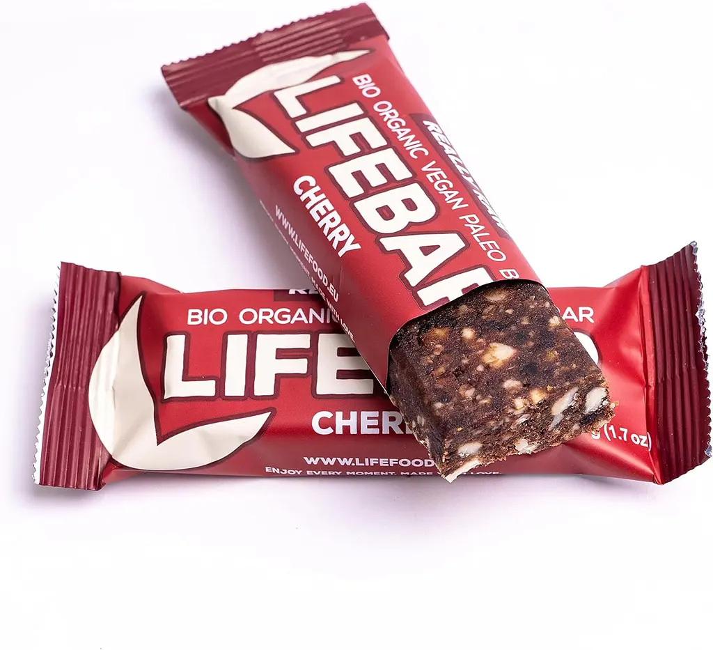 Батончик Lifefood Lifebar енергетичний з вишнею органічний 47 г - фото 3