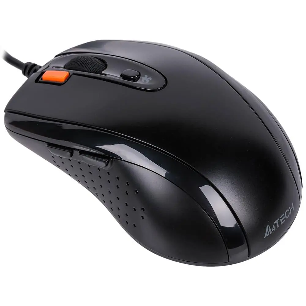 Миша A4Tech N-70FX-1 USB Black (N-70FX-1 (Black)) - фото 4