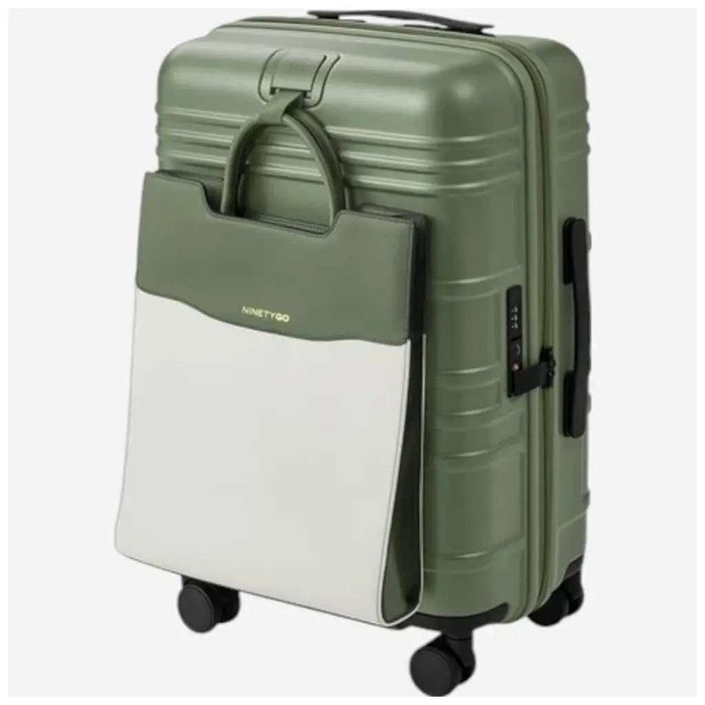 Валіза Xiaomi Ninetygo Modern Luggage 20" зелений (6941413244435) - фото 3