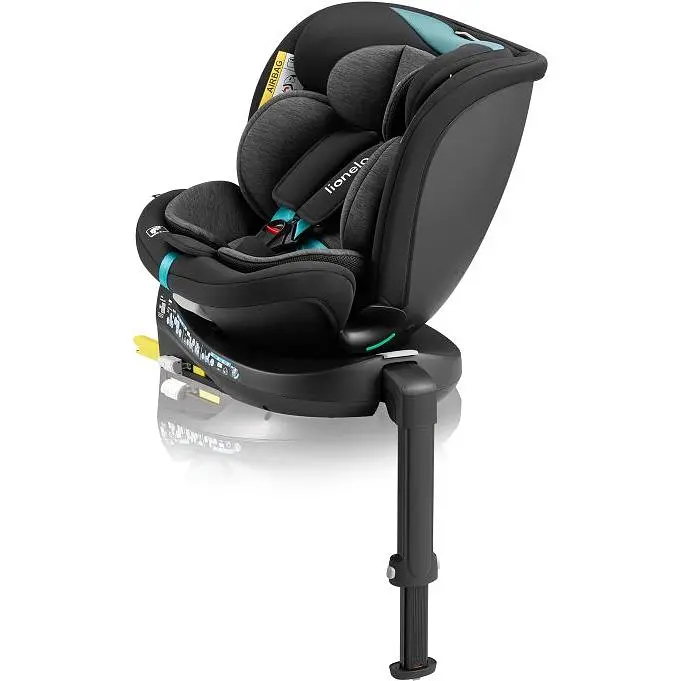 Автокресло Lionelo Navy I-Size black turquoise (LO-NAVY I-SIZE BLACK TURQUOISE) - фото 5