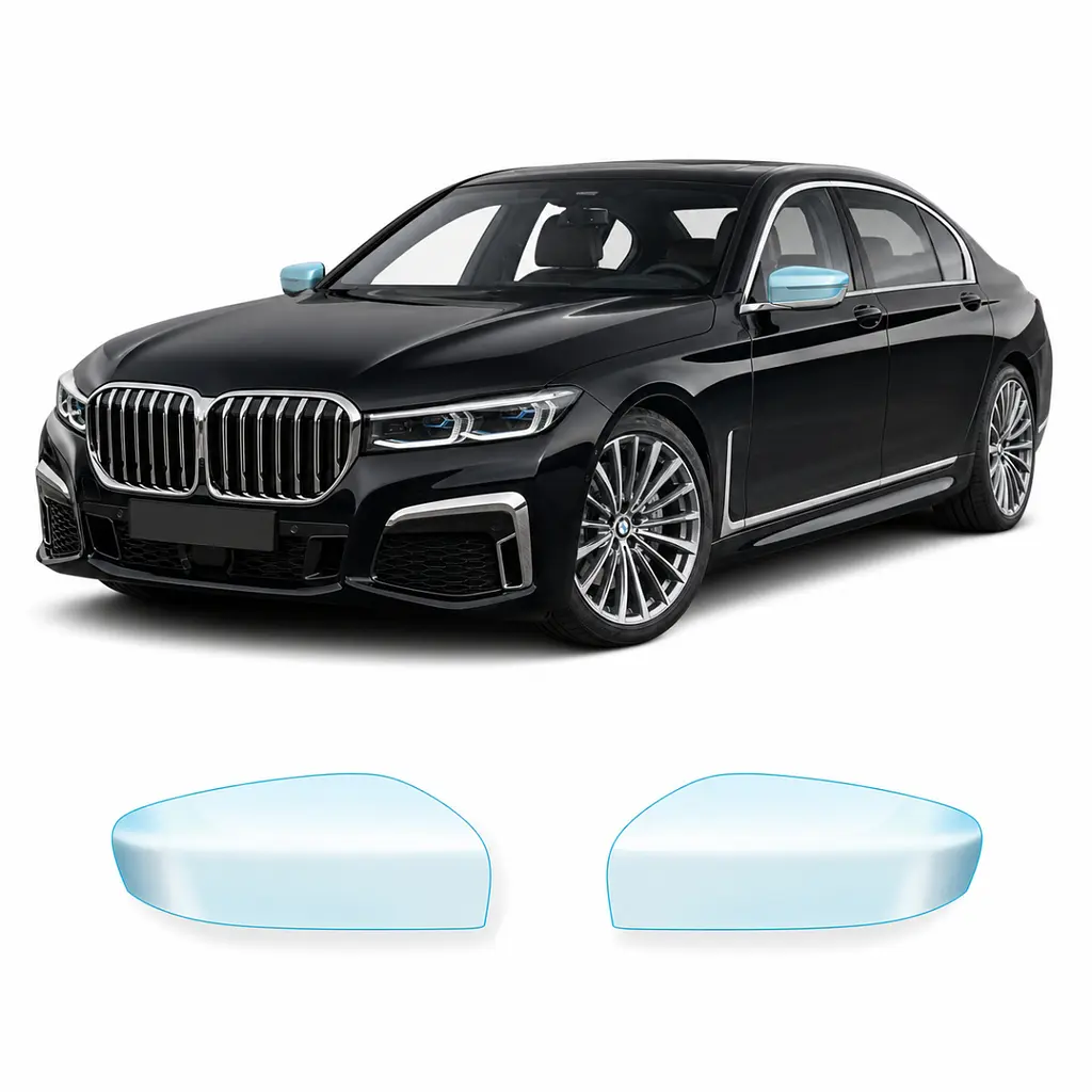 Антигравійна захисна бронеплівка за лекалами для BMW 7 Series G11/G12 facelift 2019-2022 - дзеркала