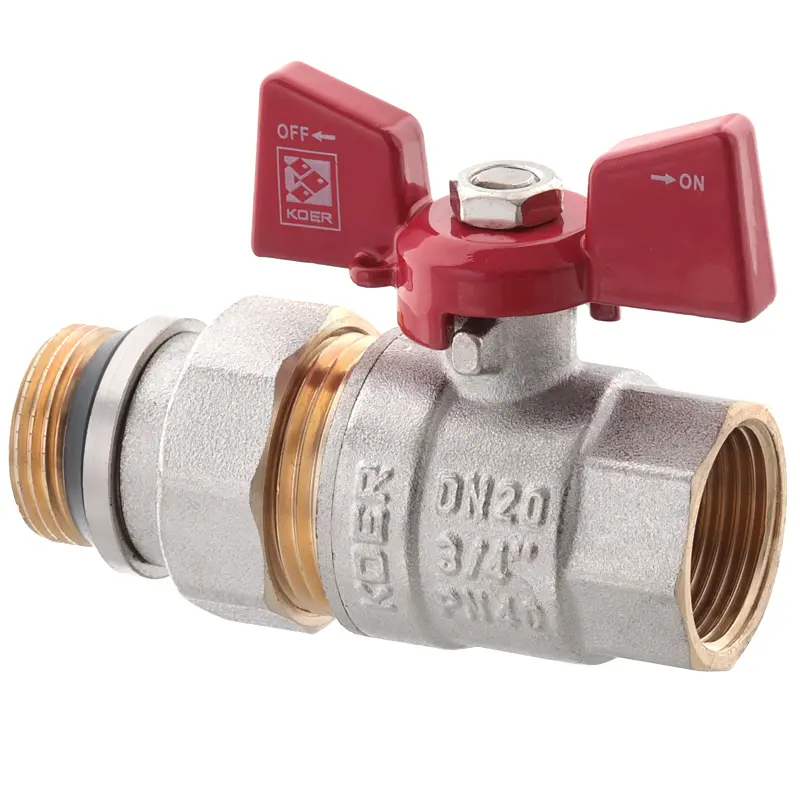 Кран з американкою Koer 3/4" "антіпротечка" KR.227-Gi KR0191 - фото 2