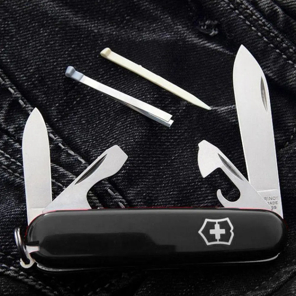 Ніж Victorinox Recruit 84мм 10функ чорн - фото 4