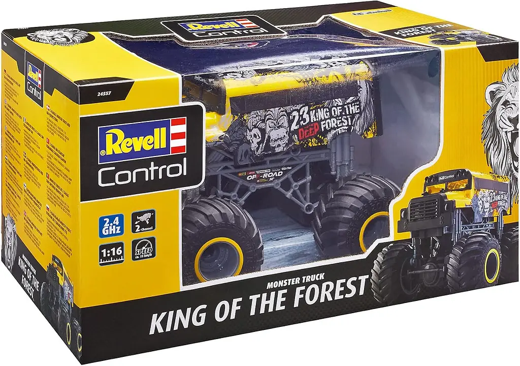 Машинка Revell Control RC Car Mercedes X-Class на управлении 2.4 GHz желтый 24557 - фото 8