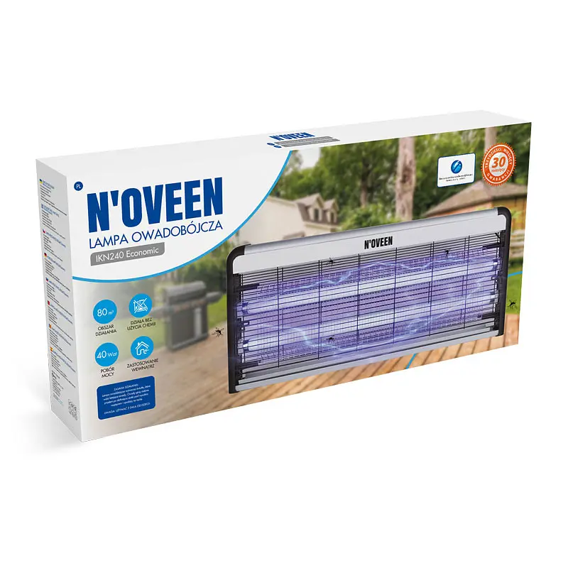 Лампа для знищення комах Noveen IKN240 - фото 3