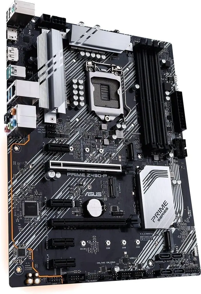 Материнська плата ASUS PRIME Z490-P (PRIME Z490-P) (Socket 1200, Intel Z490, ATX) Б/в,U1 - фото 3