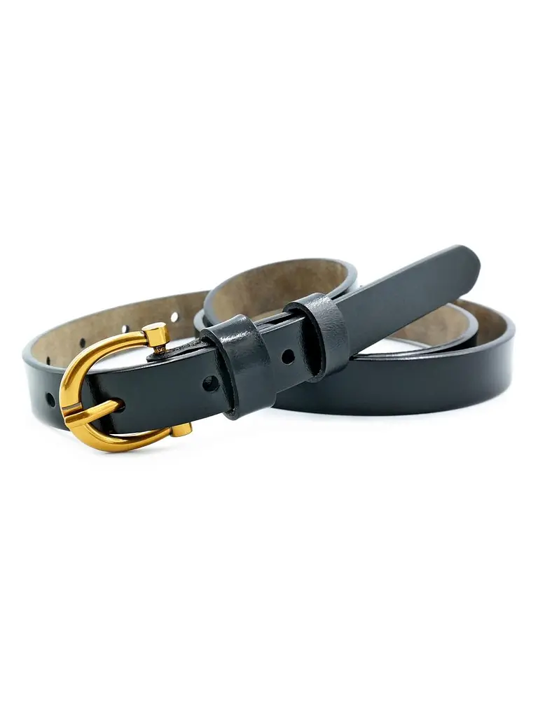 Жіночий шкіряний ремінь 1,8 х 110 см Weatro Чорний zhin-kit-18k-0066 (zhin-kit-18k-0066) - фото 2