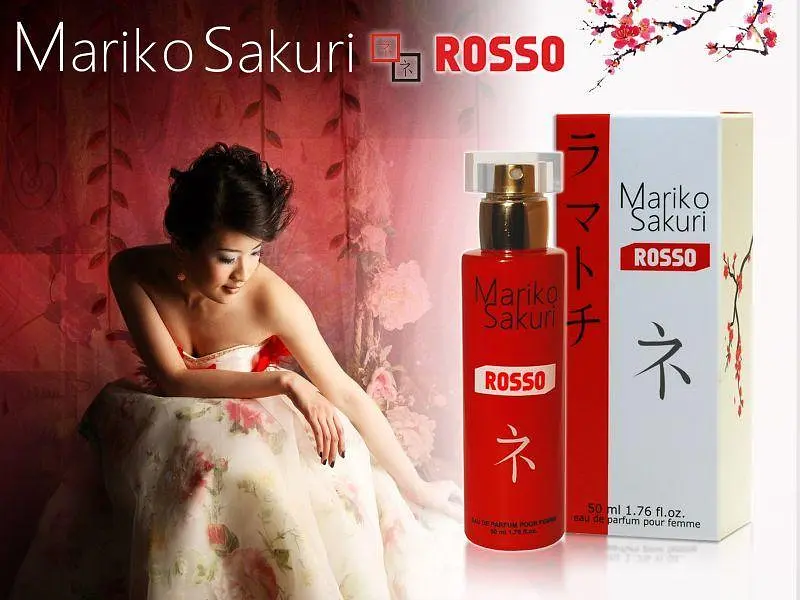 Парфуми з феромонами жіночі Aurora Mariko Sakuri Rosso, 50 мл - фото 2