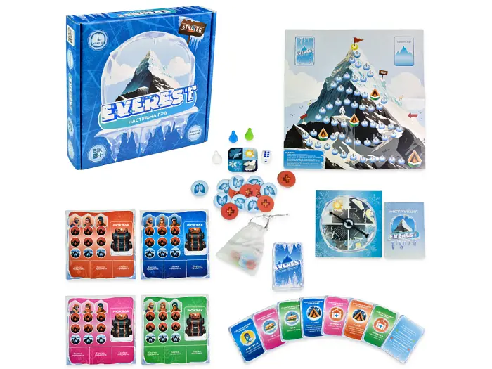 Настільна гра EVEREST, Strateg (укр.) - фото 2