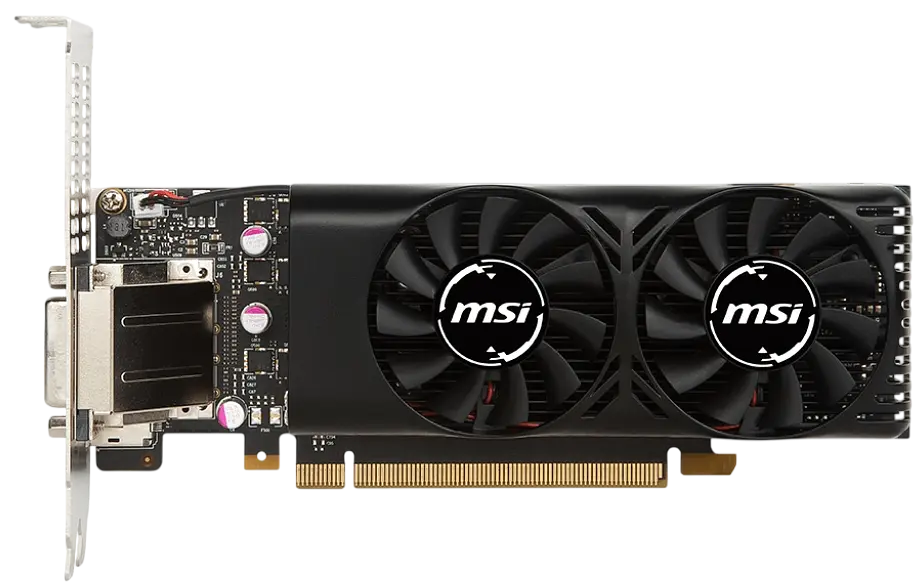 Відеокарта GeForce GTX 1050 Ti 4GB MSI LP (GTX 1050 TI 4GT LP) Б/В - фото 2