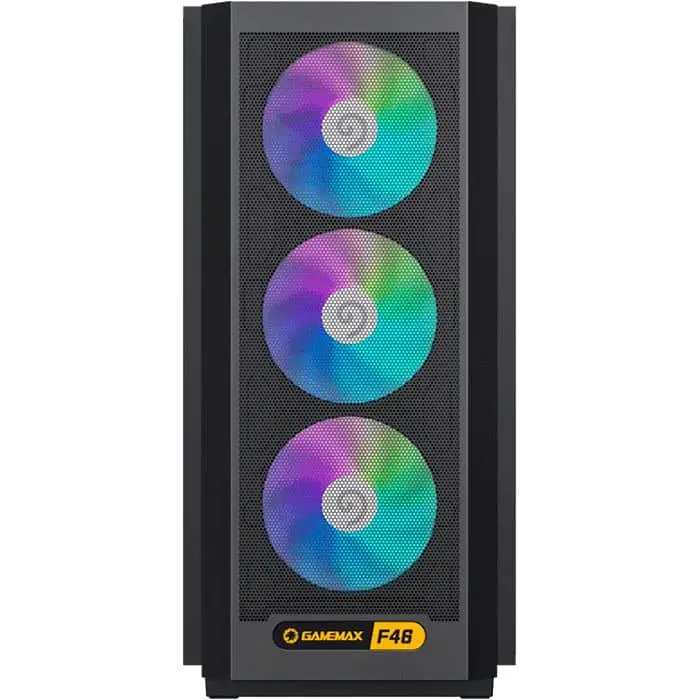 Корпус GameMax F46 Tempered Glass BTF без БП Black (F46 BK) - фото 4