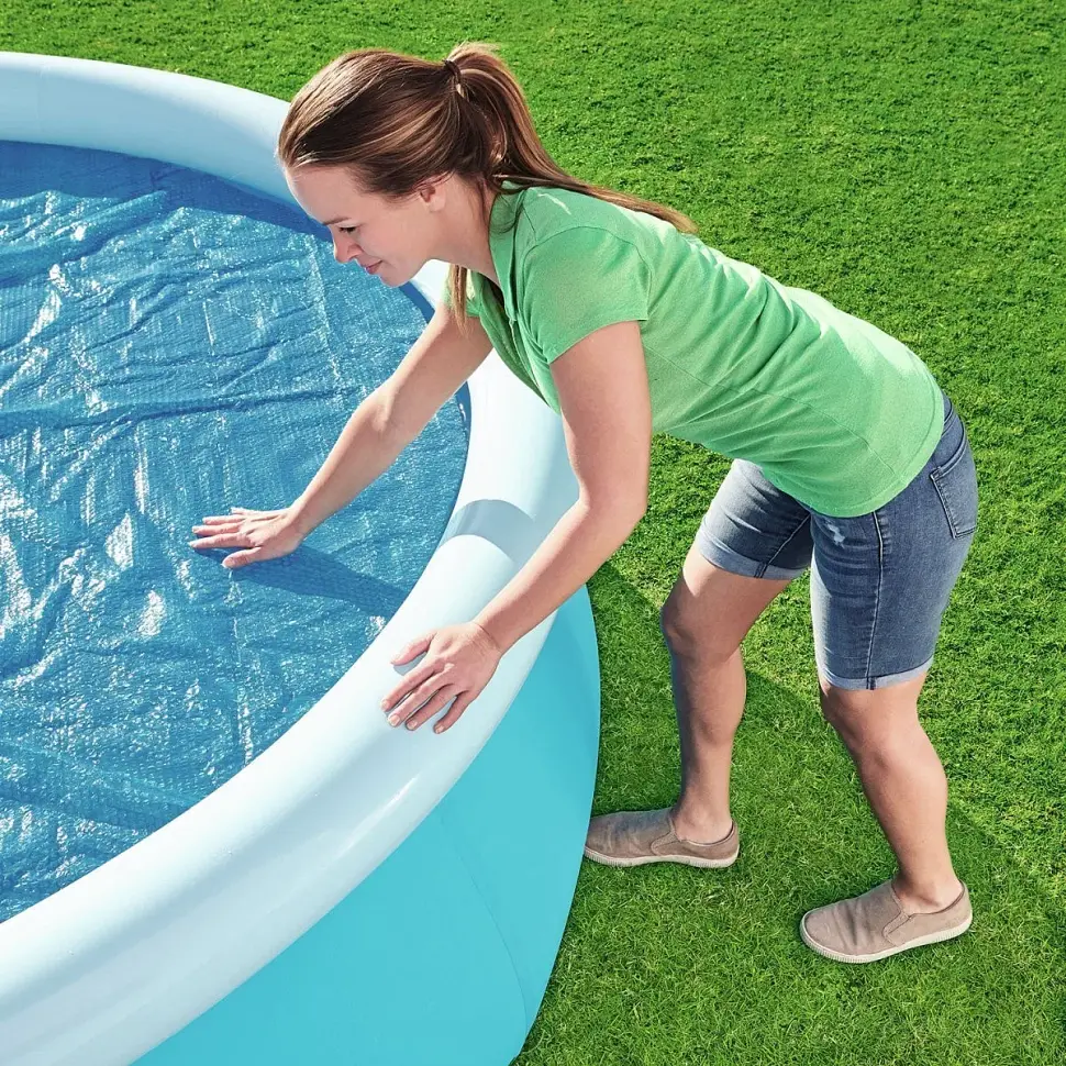 Теплозберігаюче покриття (солярна плівка) для басейну Intex 28014 діаметр 470 см - фото 7