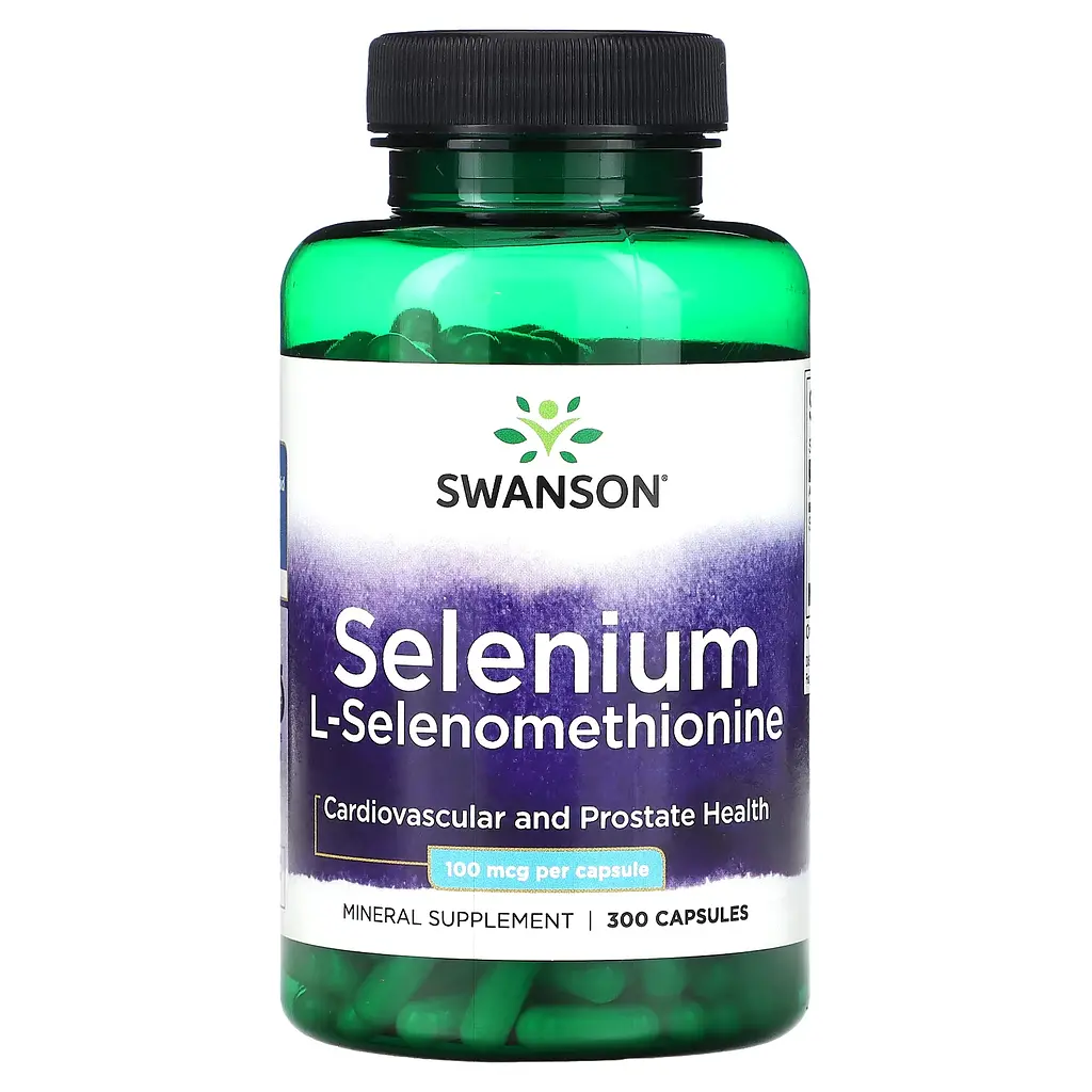 Селен Selenium L-Selenomethionine 100мкг - 300 капсул