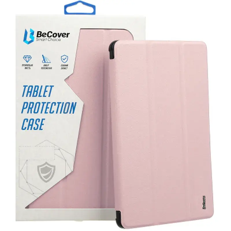 Чохол до планшета BeCover Soft Edge TPU Xiaomi Redmi Pad SE 8.7" Pink (712570) - фото 4
