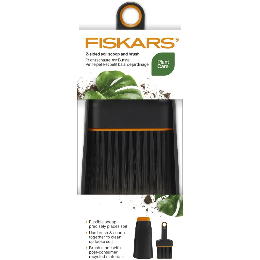 Садова лопатка та щітка для пересаджування рослин Fiskars (1071302) - фото 9