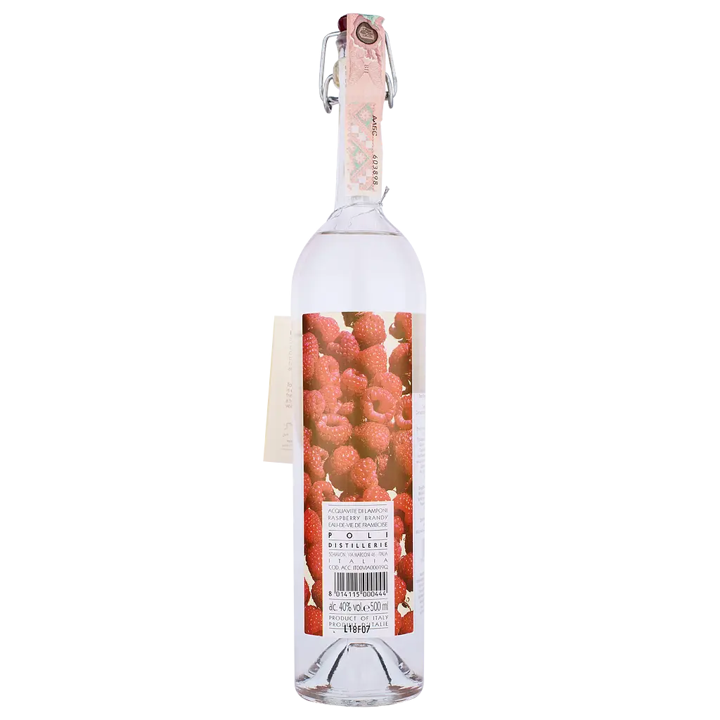 Бренді Poli Distillerie Lamponi di Poli, 40%, 0,5 л - фото 2