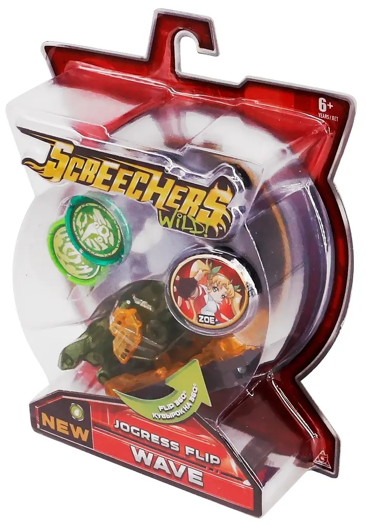 Машинка-трансформер Screechers Wild S2 L1 Вейв (EU684205) - фото 4