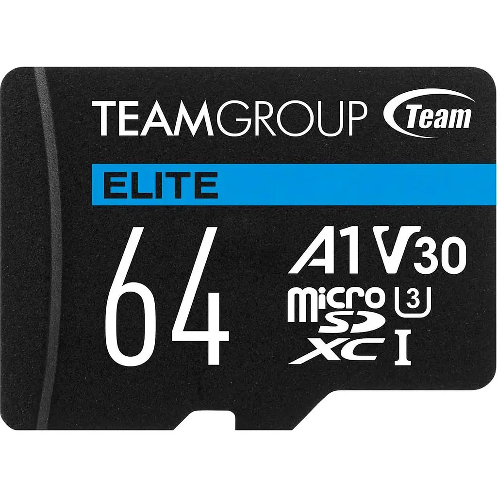 Карта памяти Team MicroSDXC 64GB UHS-I/U3 Class 10 Elite (TEAUSDX64GIV30A103) - фото 2
