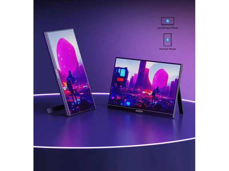 Портативний монітор Arzopa G1 Game Z1FC - фото 4