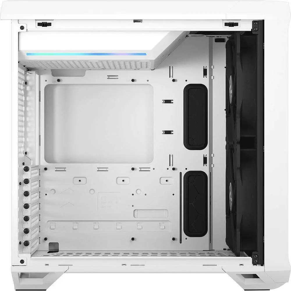 Корпус фрактального дизайна Torrent Compact White TG Clear Tint (FD-C-TOR1C-03) - фото 8