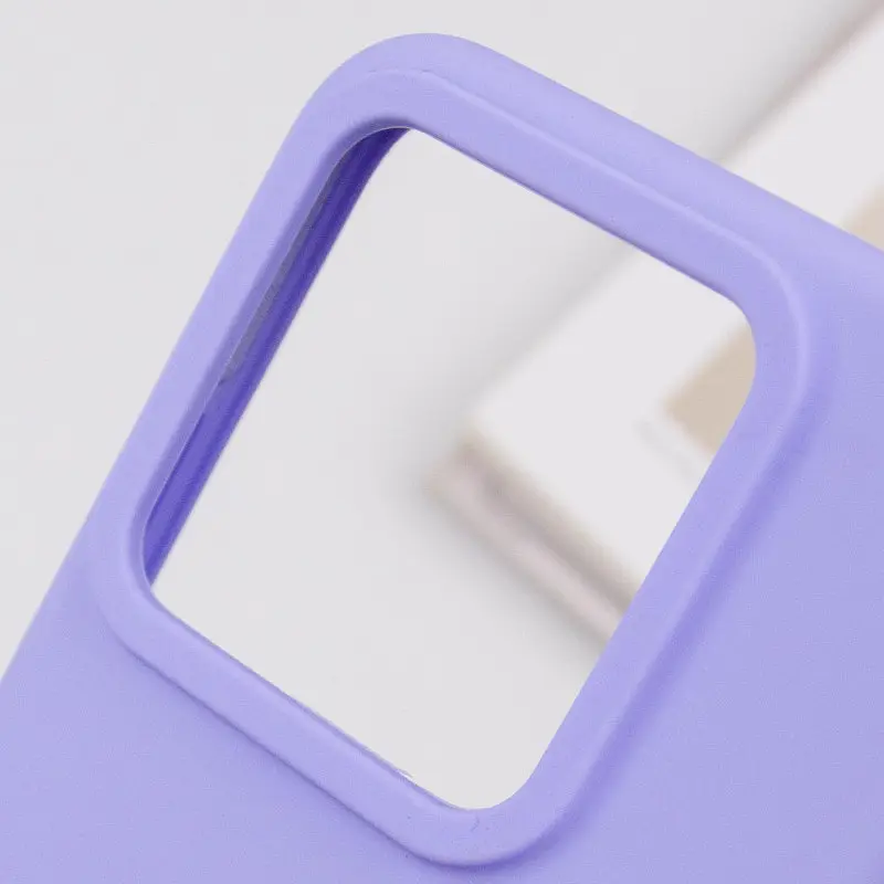 Чехол Silicone Cover Lakshmi (AAA) для Xiaomi 13T / 13T Pro Сиреневый / Dasheen - фото 7