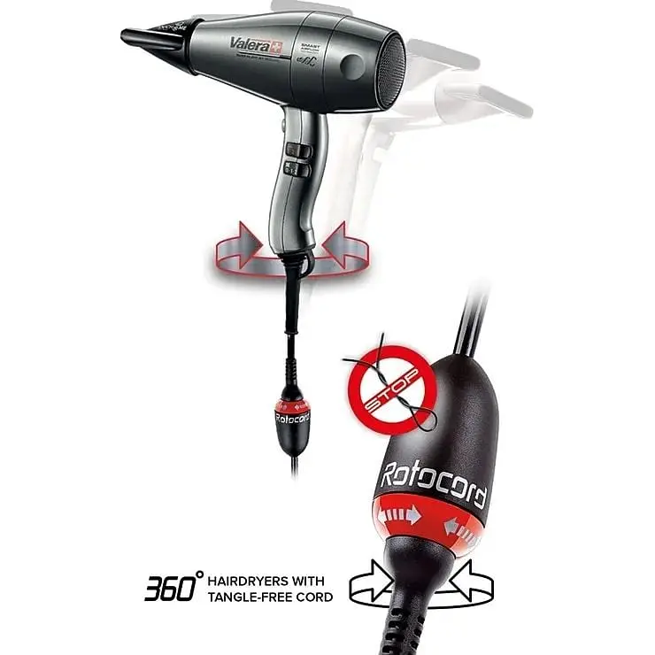 Фен Valera Swiss Silent Jet 8600 Ionic Rotocord (SXJ8600DRC) [79184] - фото 7