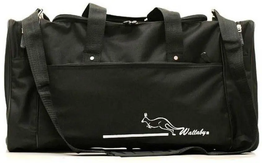 Сумка середнього розміру 45L Wallaby чорна - фото 6