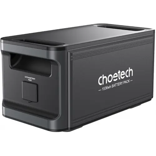 Зарядная станция Choetech BS065 (BS065-BAT-BK) 1536Wh - фото 2