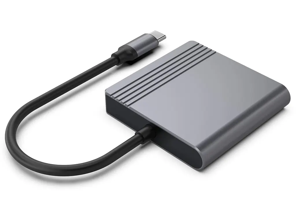 Адаптер Cablexpert A-CM-HDMIFDPF-01, USB Type-C на HDMI/DP - фото 3