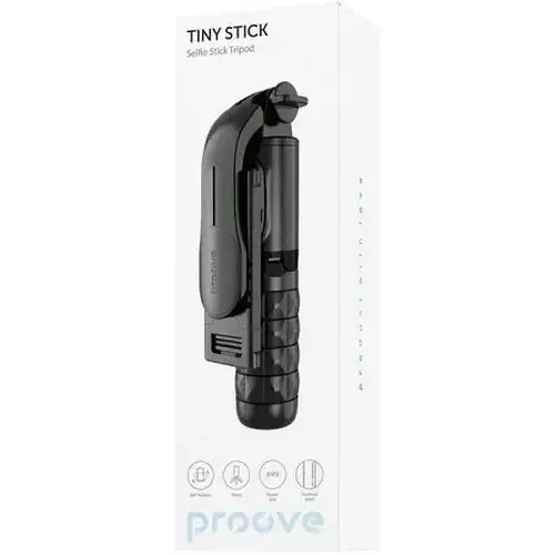 Трипод монопод Proove Tiny Stick Selfie Stick Tripod штатив для селфі 68 см чорний - фото 7