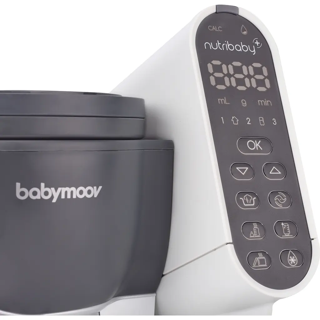 Пароварка-блендер Babymoov Nutribaby+ Gray (A001124) - фото 3