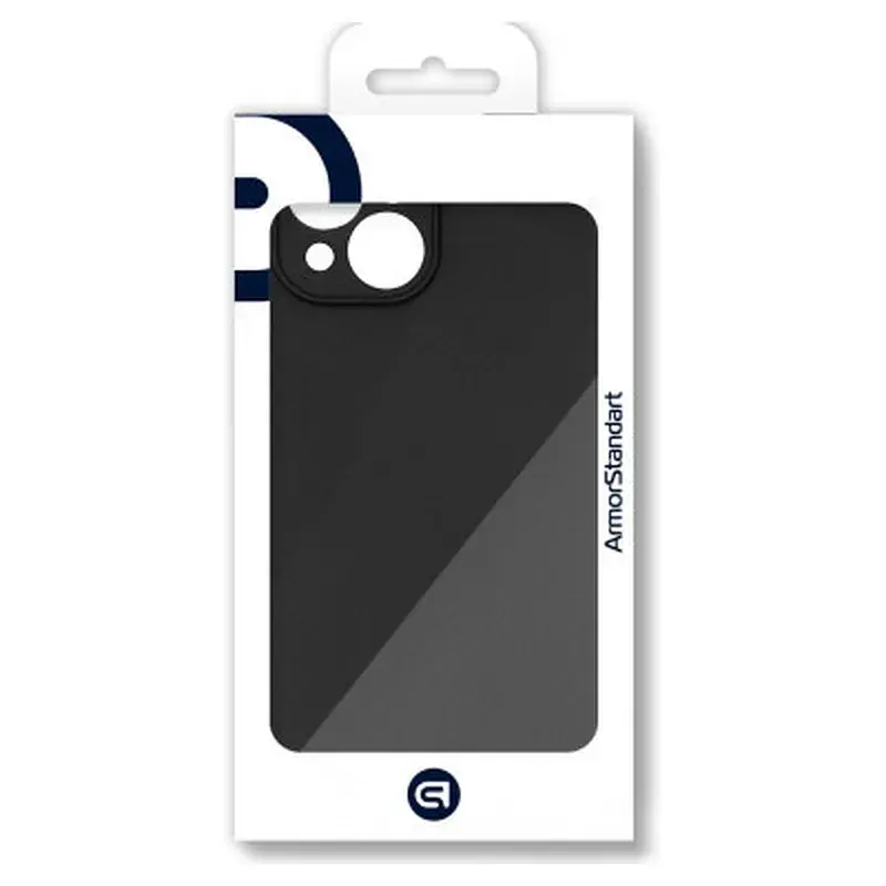 Чохол до мобільного телефона Armorstandart Matte Slim Fit Apple iPhone 15 Camera cover Black (ARM68245) - фото 2